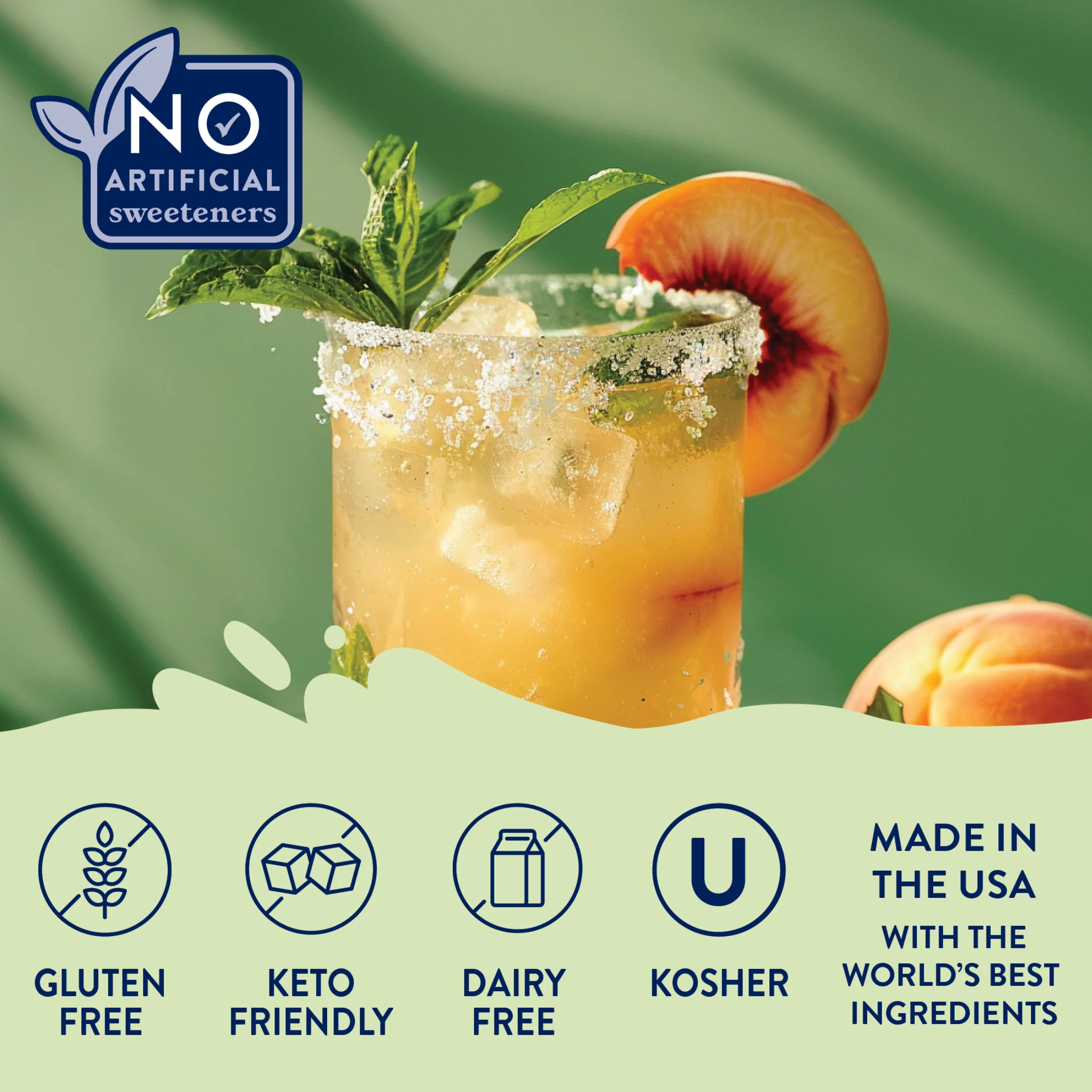 Natural Peach Margarita - Image 4