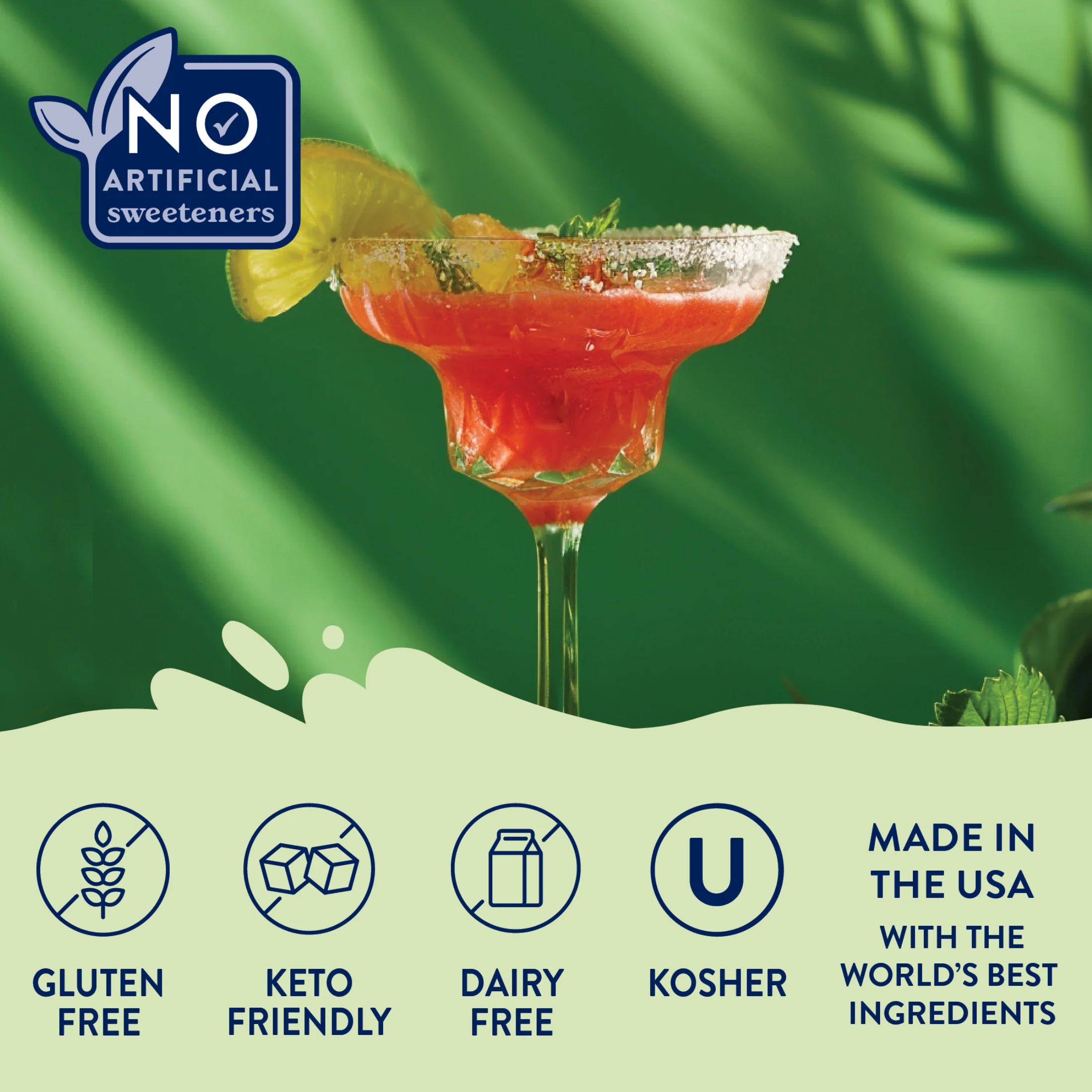 Natural Strawberry Key Lime Margarita - Image 5