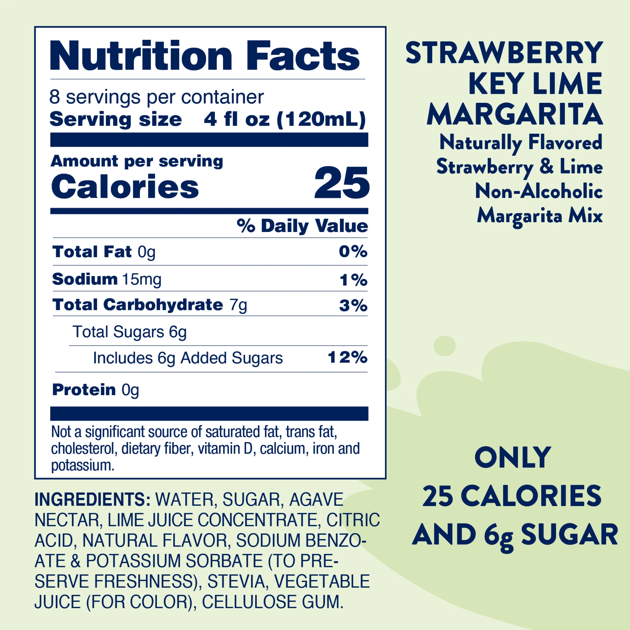 Natural Strawberry Key Lime Margarita - Image 6