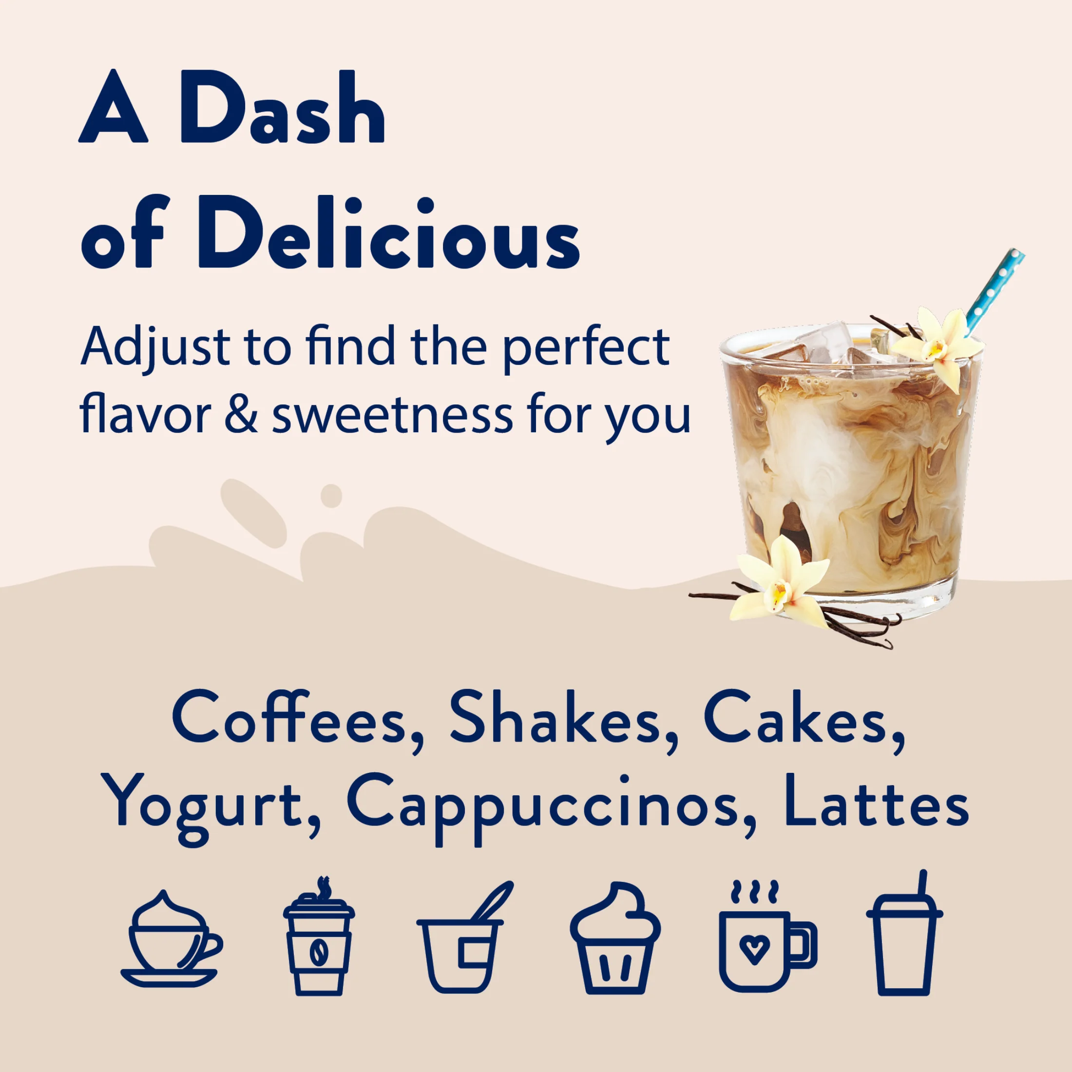 Naturally Sweetened Vanilla Bean Syrup - 375ml - Image 4