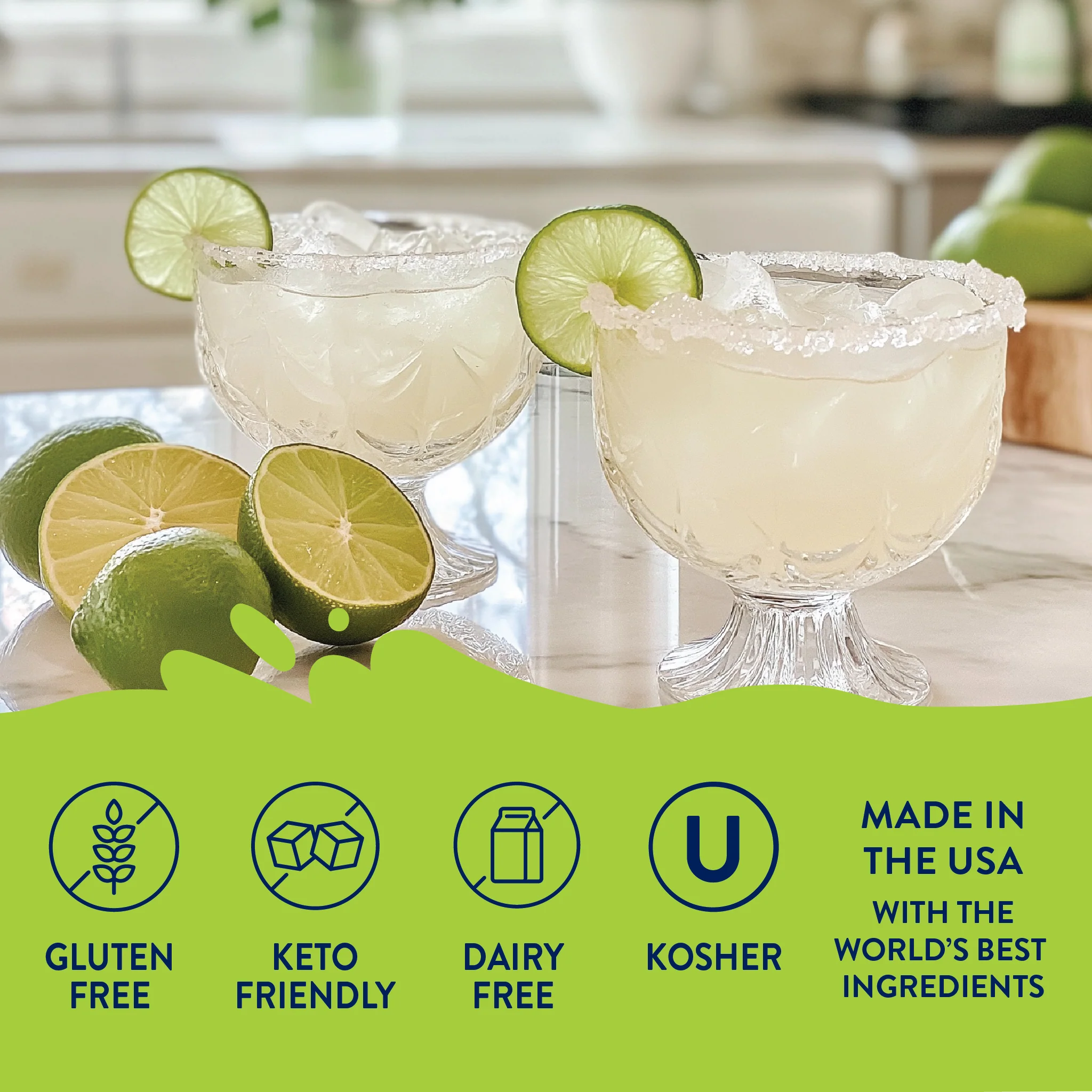 Low Carb Skinny Margaritas: Sugar Free Margarita Mix | Cocktail Mix | Skinny Mixes - Image 4