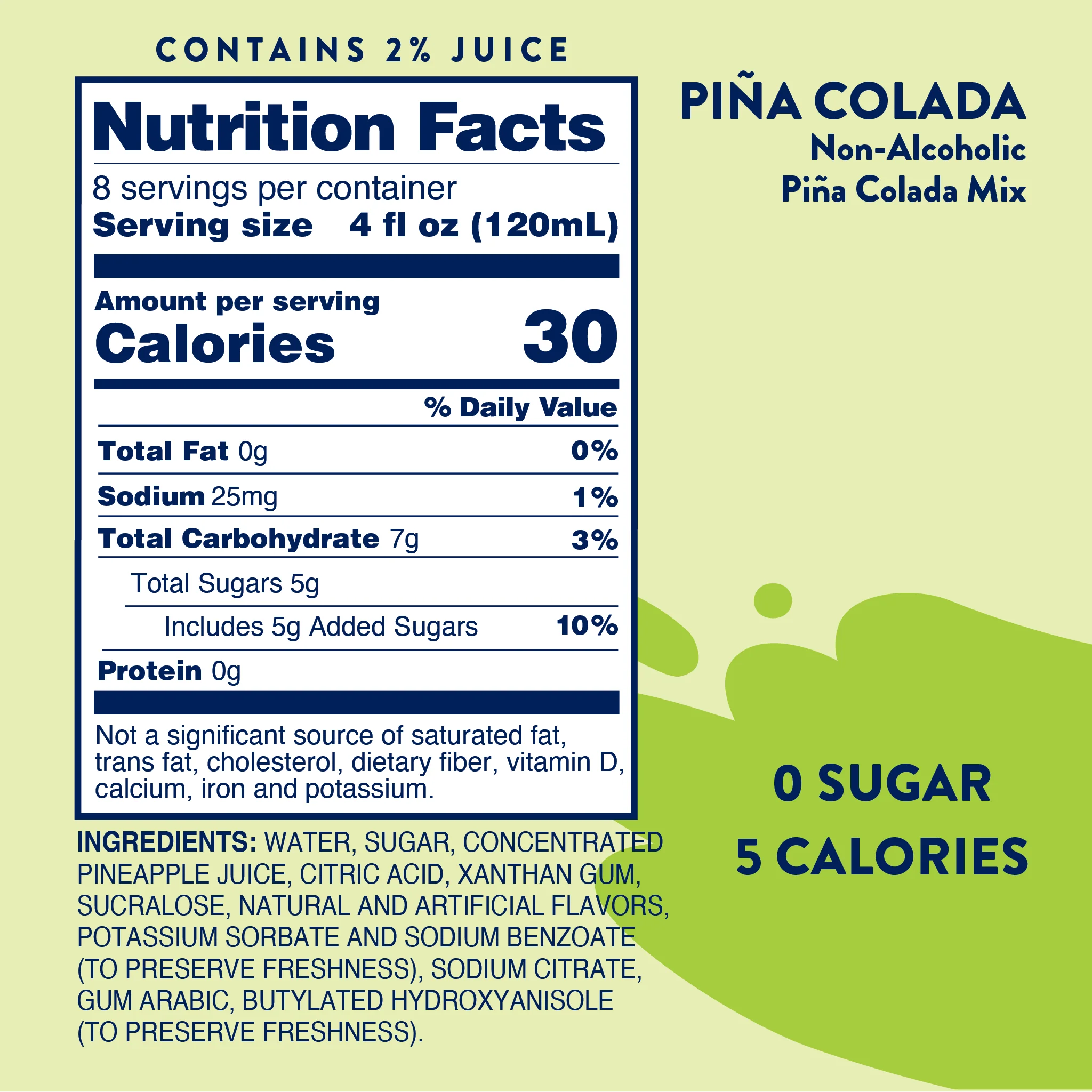 Skinny Pina Colada Mix - Image 6