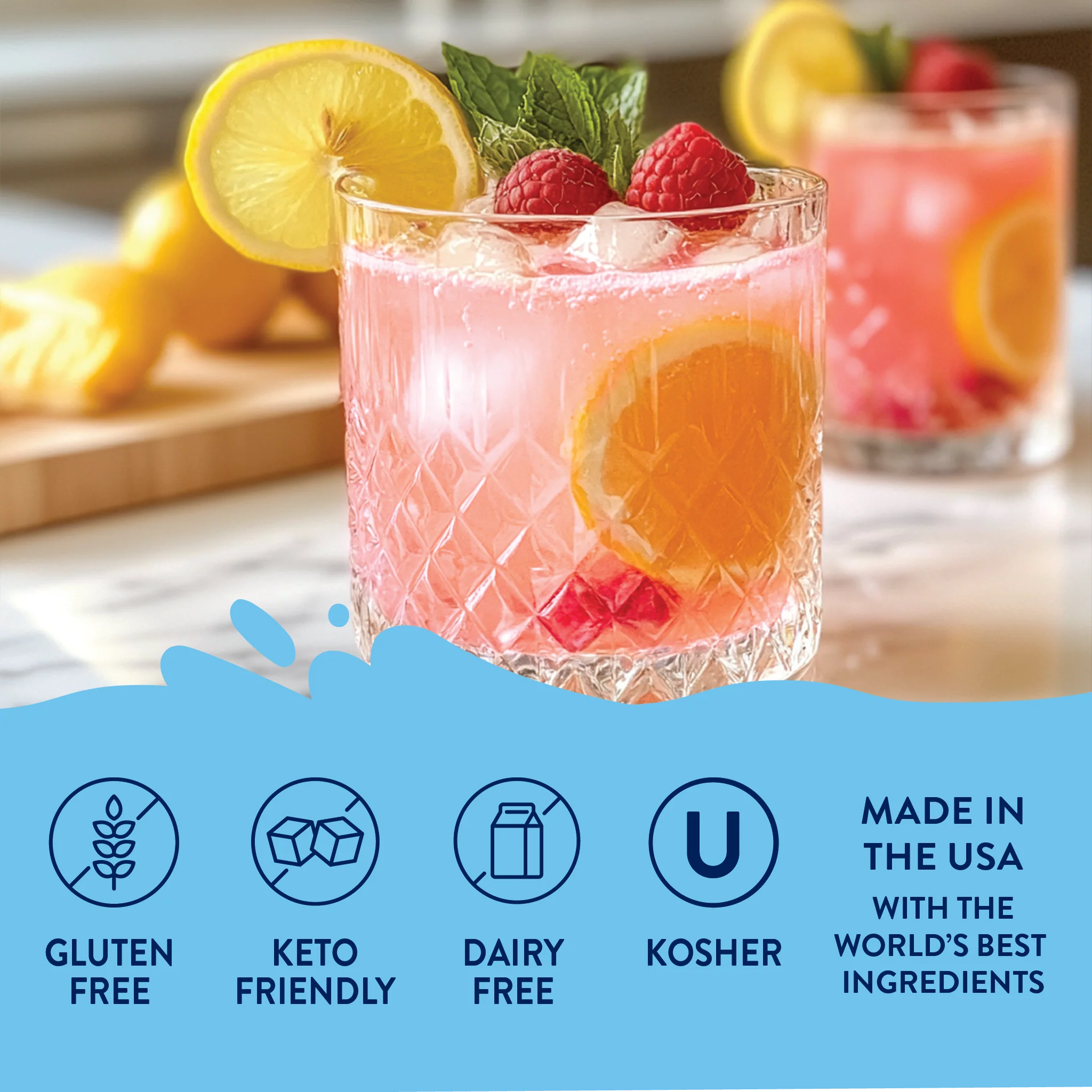 Sugar Free Meyer Lemon Raspberry Syrup - Image 6