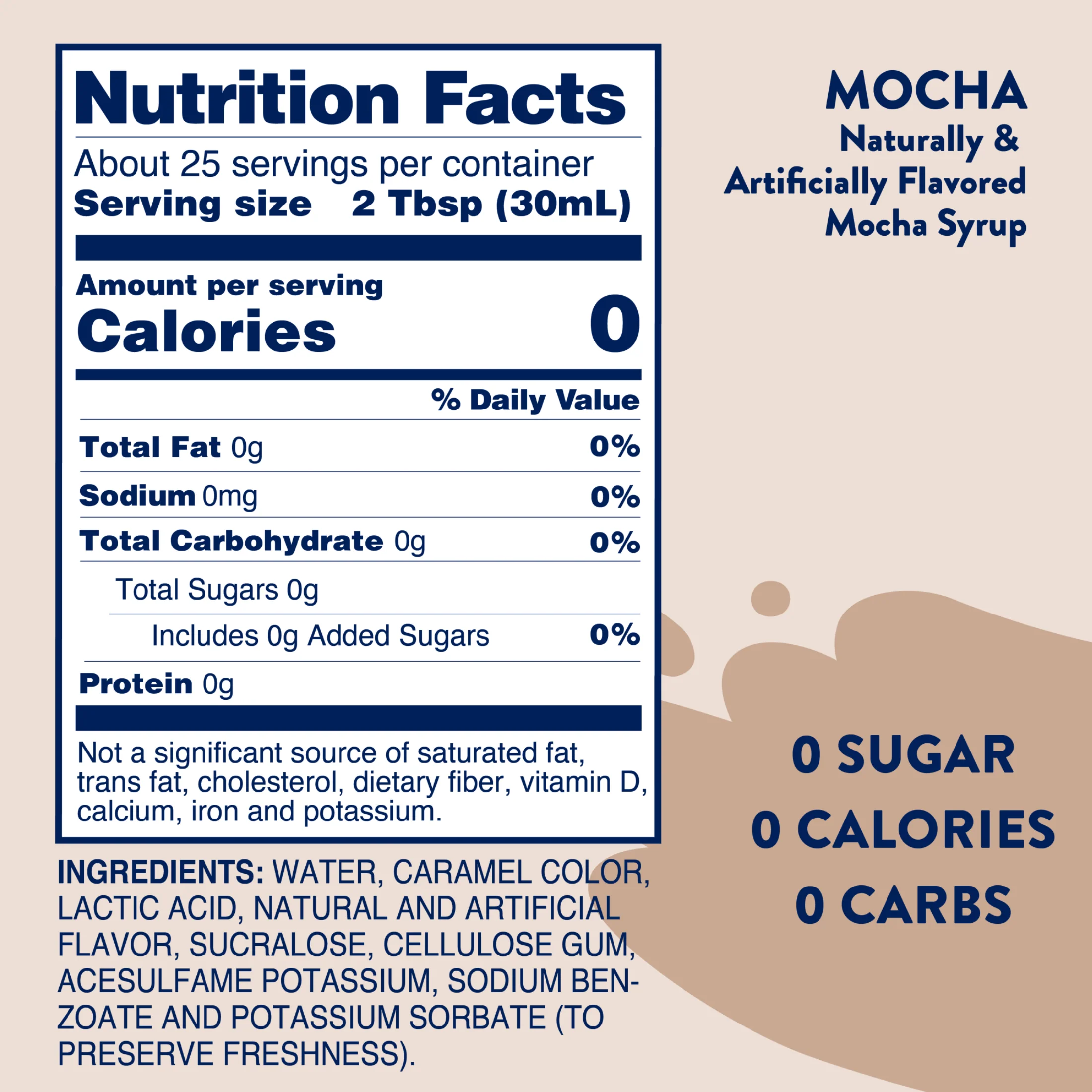 Sugar Free Mocha Syrup - Image 6