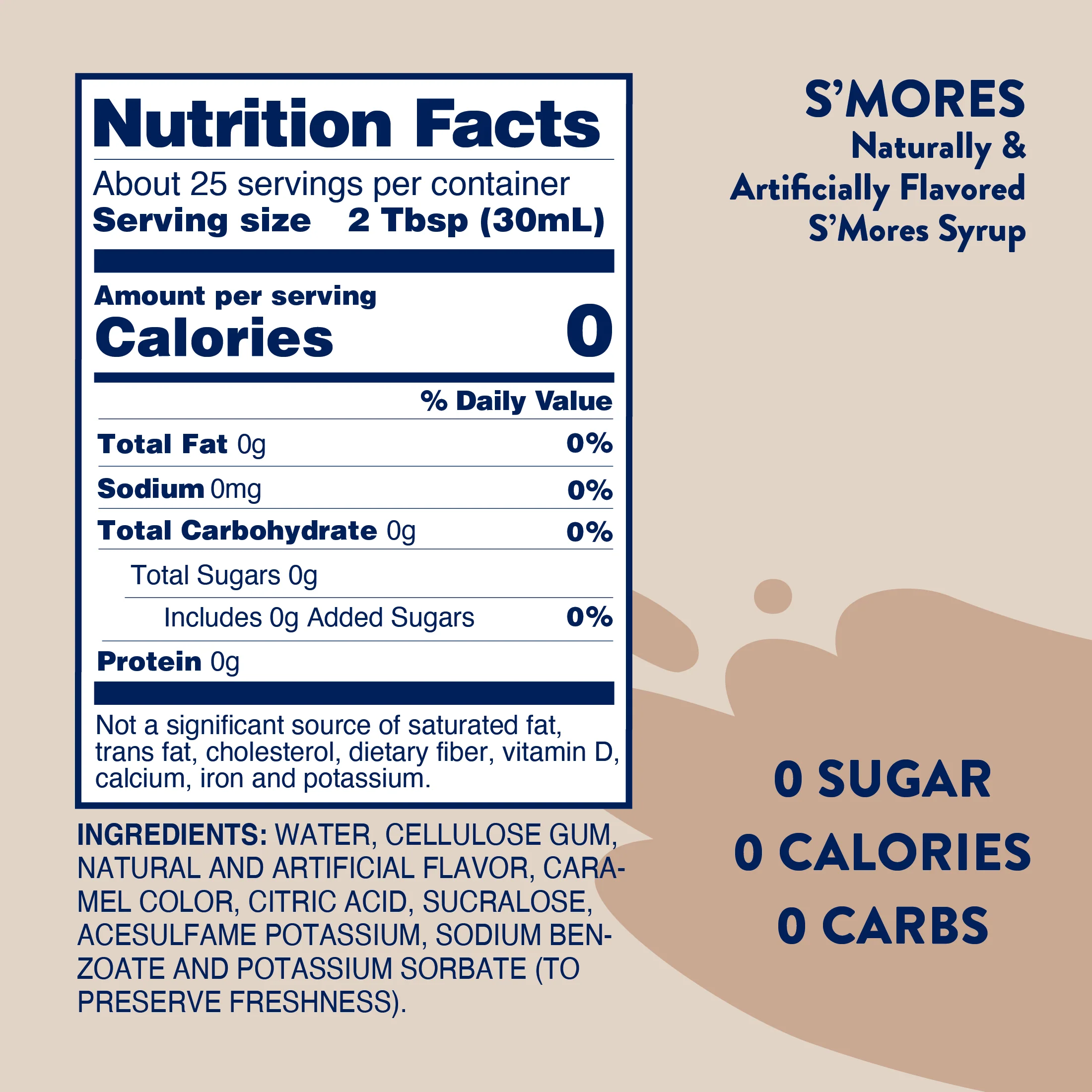 Sugar Free S'mores Syrup - Image 6