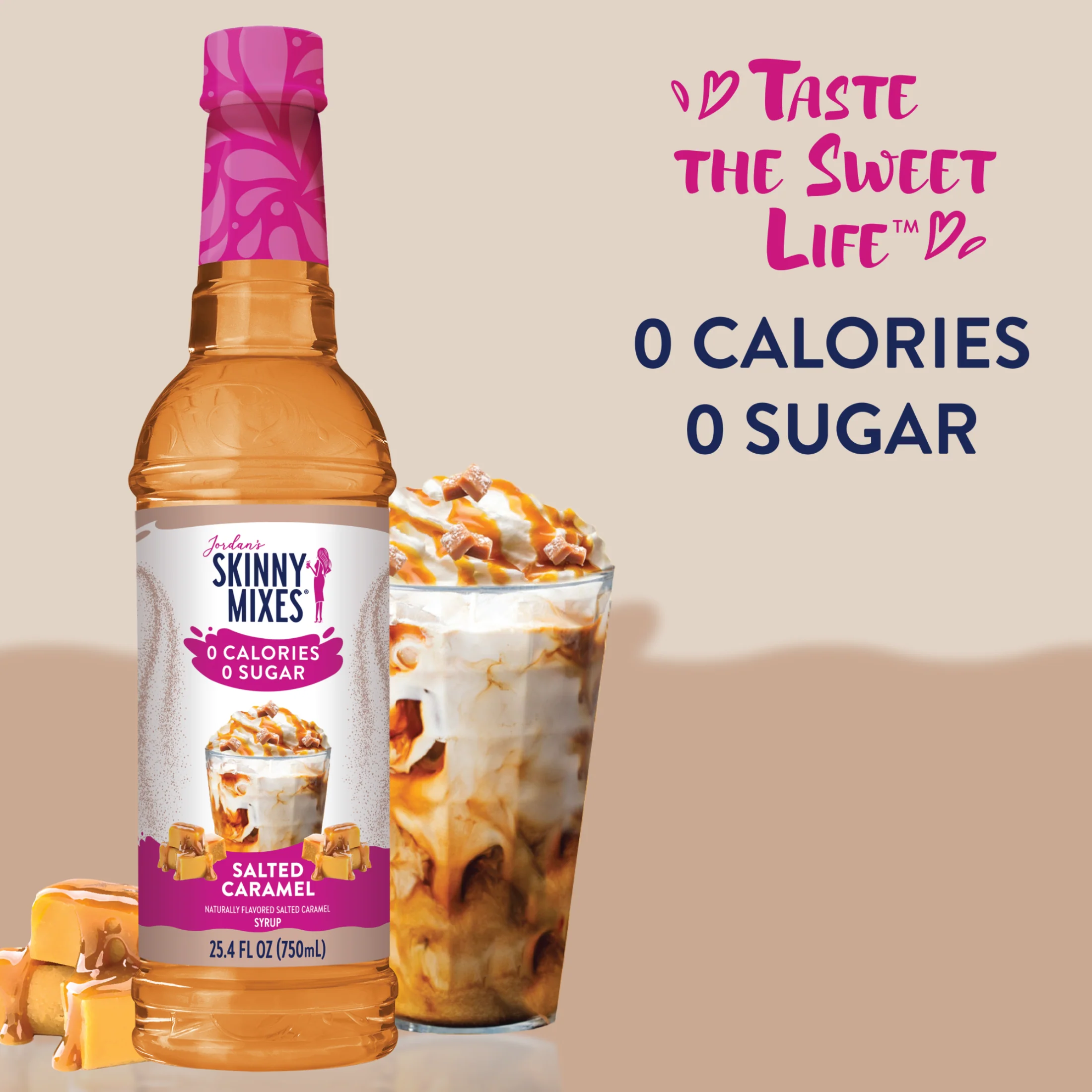 Sugar Free Salted Caramel Syrup - Image 3