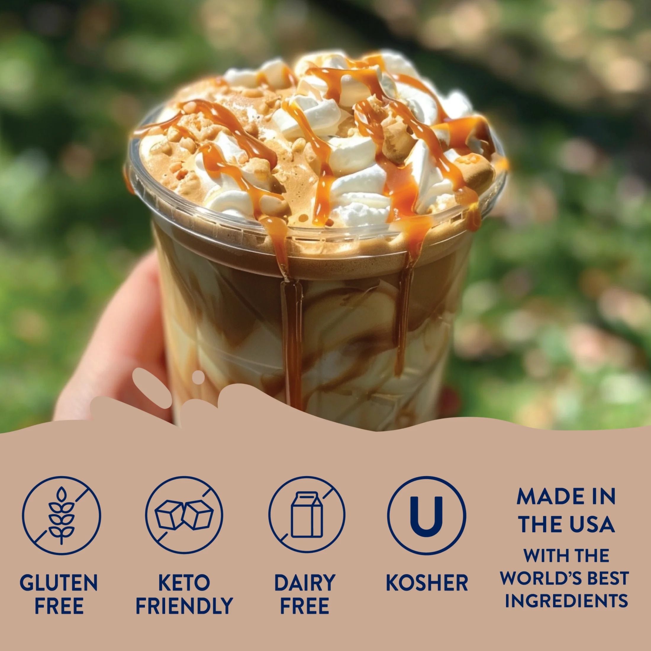 Sugar Free Salted Caramel Syrup - Image 4