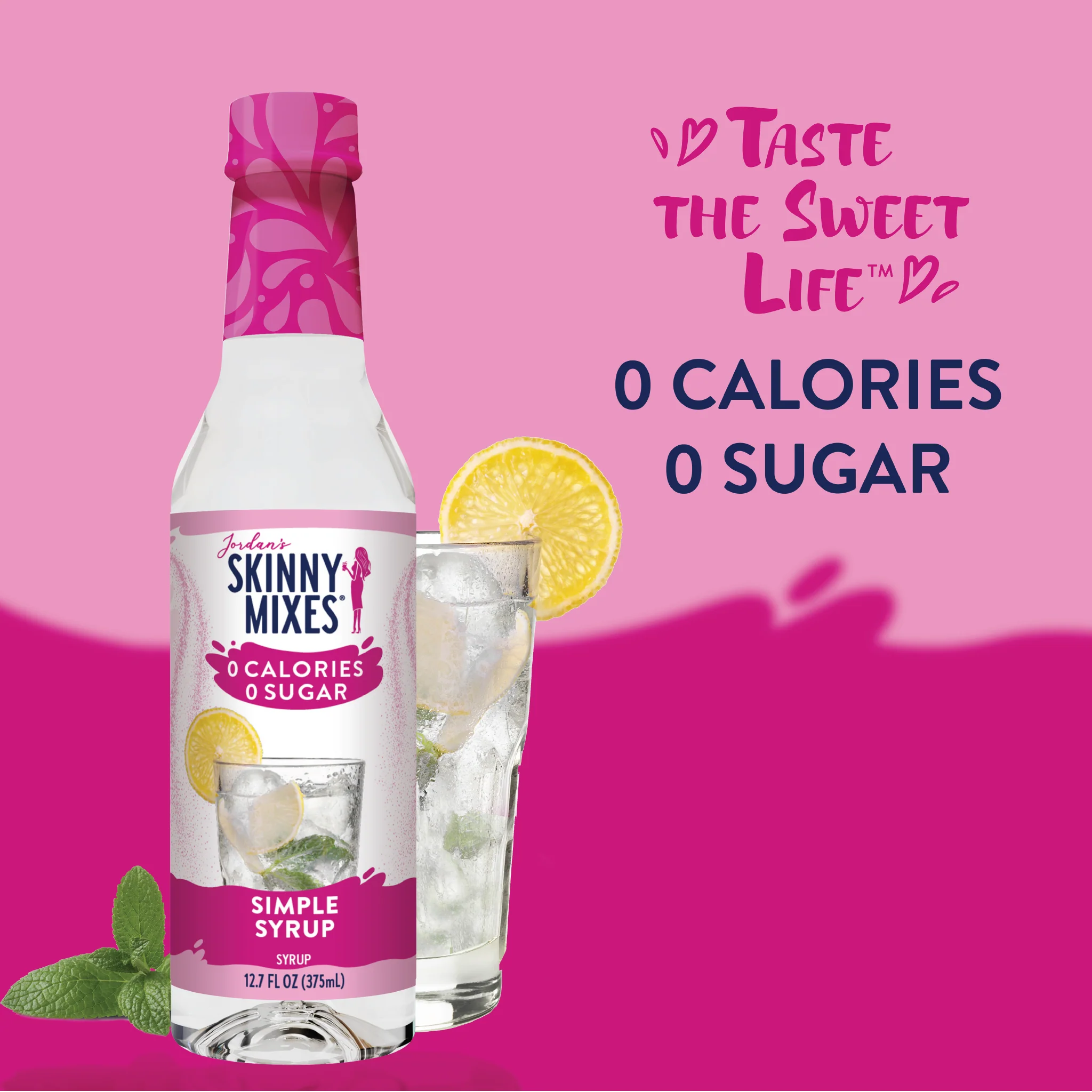 Sugar Free Simple Syrup - 375ml - Image 3