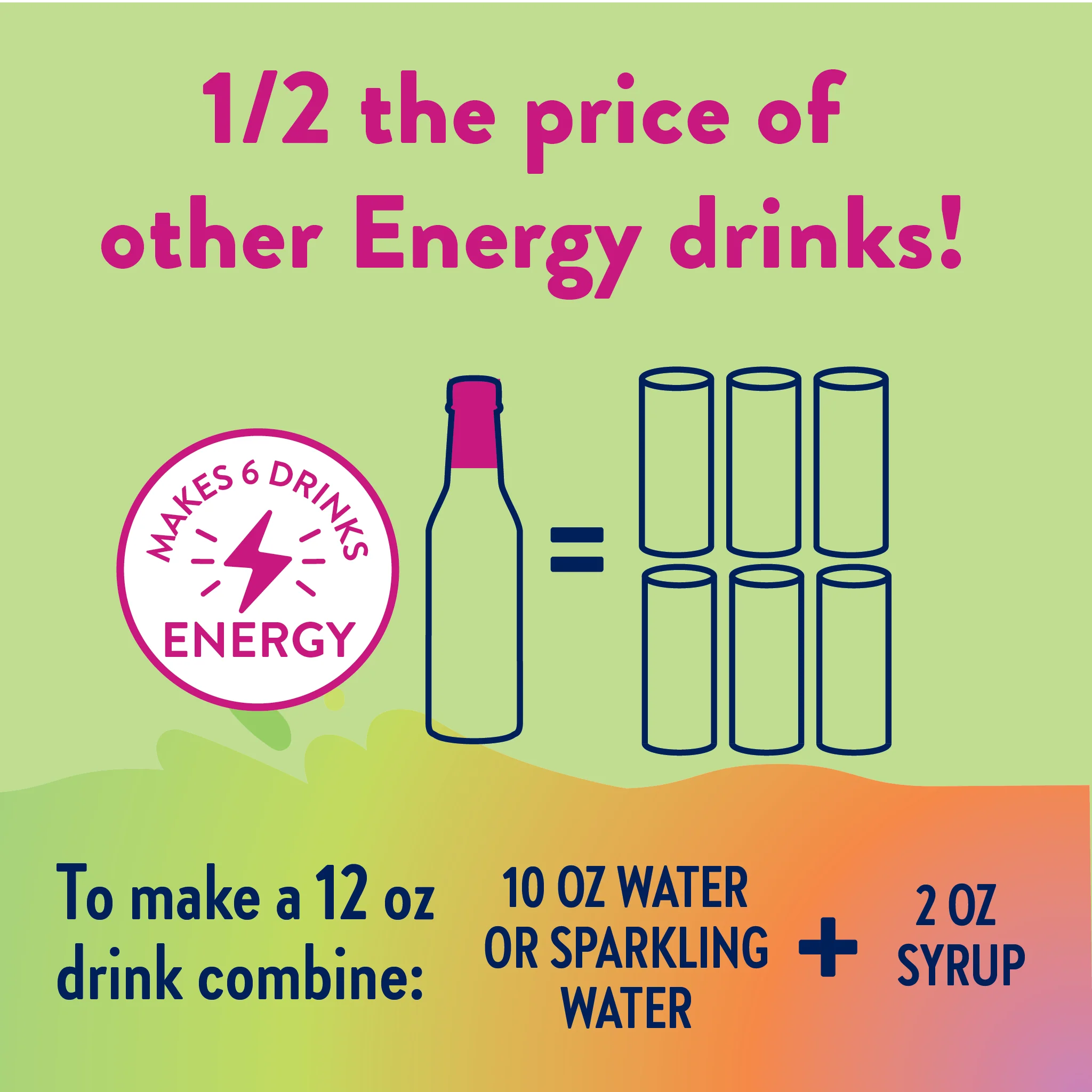 Sugar Free Strawberry Dragon Fruit Energy Syrup - 375ml - Image 5