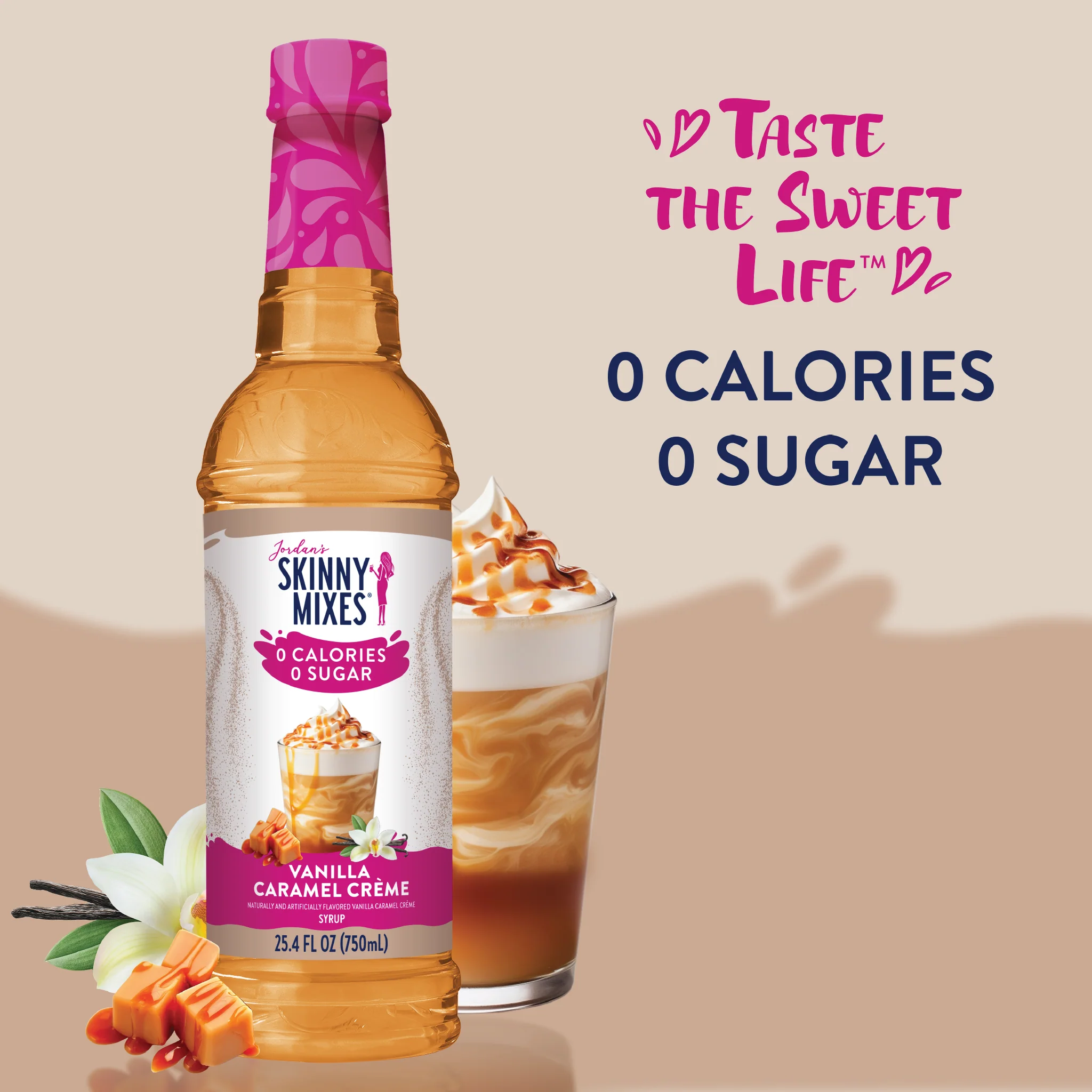 Sugar Free Vanilla Caramel Creme Syrup - Image 3