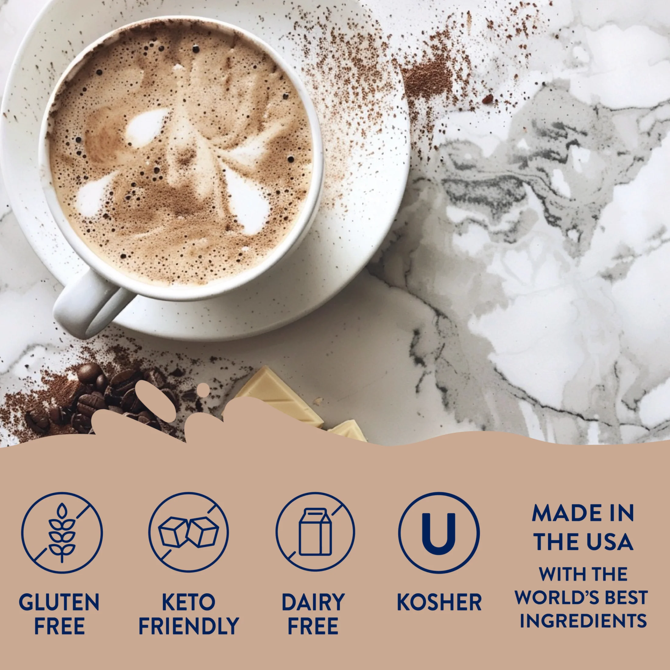 Sugar Free White Chocolate Syrup - Image 5